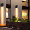 Two Light Effect Optional Waterproof Led Wall Light For Outdoor Villa Courtyard