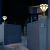 Unique Diamond Shaped Led Post Lights Outdoor Lights Waterproof Fence Post Lights