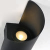 Unique Spiral Design Led Waterproof Two Way Luminous Wall Light For Aisle Balcony