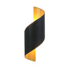 Unique Spiral Design Led Waterproof Two Way Luminous Wall Light For Aisle Balcony