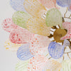 vintage gold murano glass petal chandelier