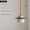 vintage yellow travertine solid wood bedside chandelier