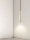 wabi sabi yellow travertine white oak chandelier