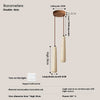 wabi sabi yellow travertine white oak chandelier