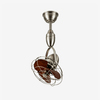 walnut cage ceiling fan pivoting head
