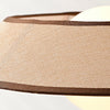 walnut cement shelf floor lamp