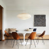 washi paper pendant light white for dining room bedroom