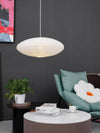 washi paper pendant light white for dining room bedroom