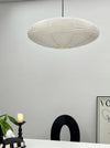washi paper pendant light white for dining room bedroom
