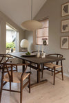 washi paper pendant light white for dining room bedroom