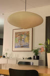 washi paper pendant light white for dining room bedroom