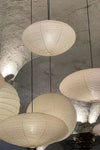 washi paper pendant light white for dining room bedroom