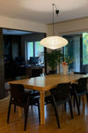 washi paper pendant light white for dining room bedroom