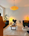 washi paper pendant light white for dining room bedroom