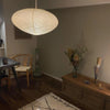 washi paper pendant light white for dining room bedroom