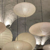 washi paper pendant light white for dining room bedroom