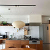 washi paper pendant light white for dining room bedroom