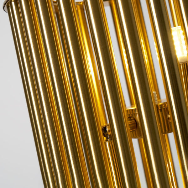 white marble gold slat table lamp