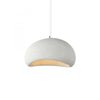 white resin cloud dome pendant lamp