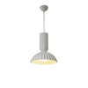 white resin led pendant light for dining room kitchen island