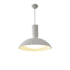 white resin led pendant light for dining room kitchen island