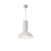 white resin led pendant light for dining room kitchen island