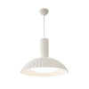 white resin led pendant light for dining room kitchen island