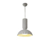 white resin led pendant light for dining room kitchen island