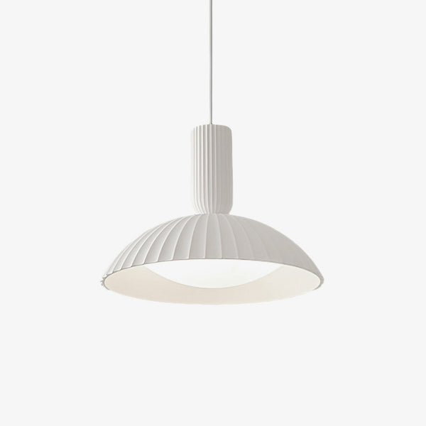 white resin led pendant light for dining room kitchen island