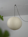 white washi paper cloud pendant lamp