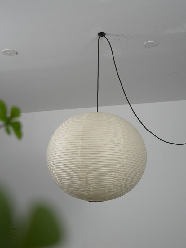 white washi paper cloud pendant lamp