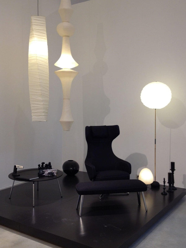 white washi paper pendant light for dining room and bedroom