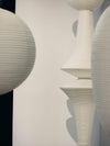 white washi paper pendant light for dining room and bedroom