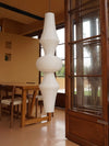 white washi paper pendant light for dining room and bedroom