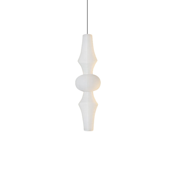 white washi paper pendant light for dining room and bedroom