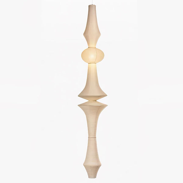 white washi paper pendant light for dining room and bedroom