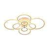 Elegant Semi Flush Mount Ceiling Lights With Unique Overlapping Rings