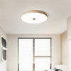 yellow travertine brass flush mount ceiling light