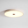 yellow travertine brass flush mount ceiling light