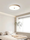 yellow travertine brass flush mount ceiling light