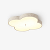yellow travertine cloud flush mount ceiling light 2