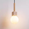 yellow travertine cube globe pendant light