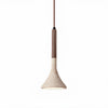 yellow travertine cylinder pendant light 2