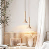 yellow travertine cylinder pendant light 2