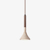 yellow travertine cylinder pendant light 2