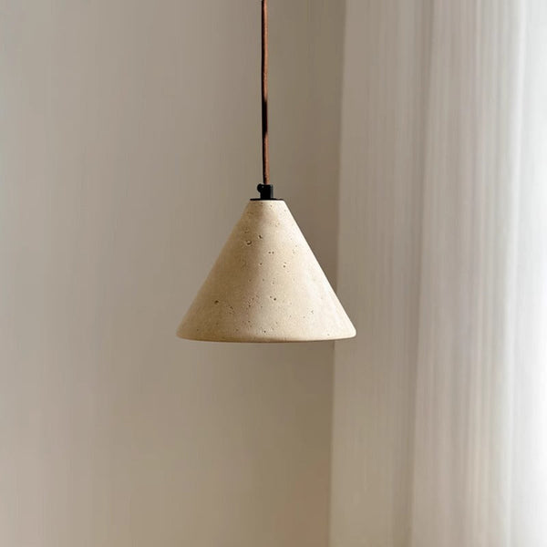 yellow travertine solid wood chandelier for bedroom