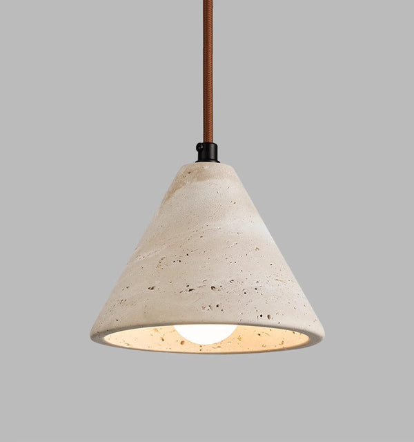 yellow travertine solid wood chandelier for bedroom