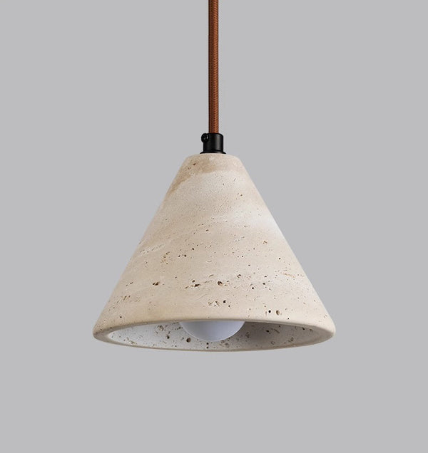 yellow travertine solid wood chandelier for bedroom