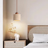 yellow travertine solid wood chandelier for bedroom