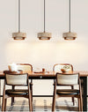 yellow travertine stone pendant light 2